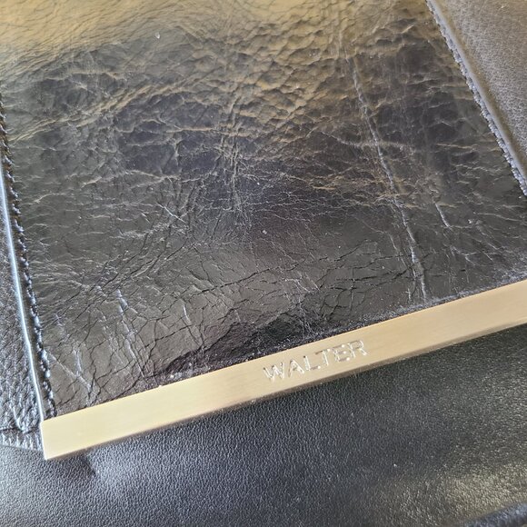 WALTER leather clutch purse - Picture 3 of 6